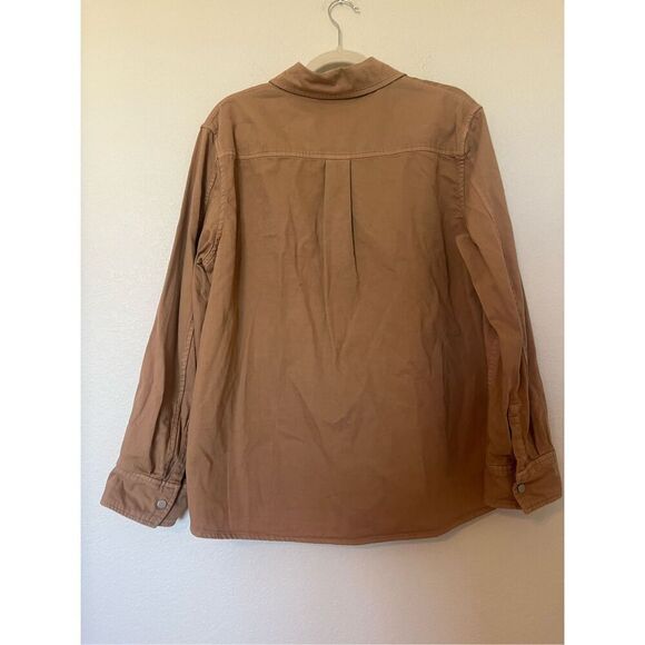 Vince Cotton Twill Snap-Front Overshirt NEW NWT - Picture 10 of 10